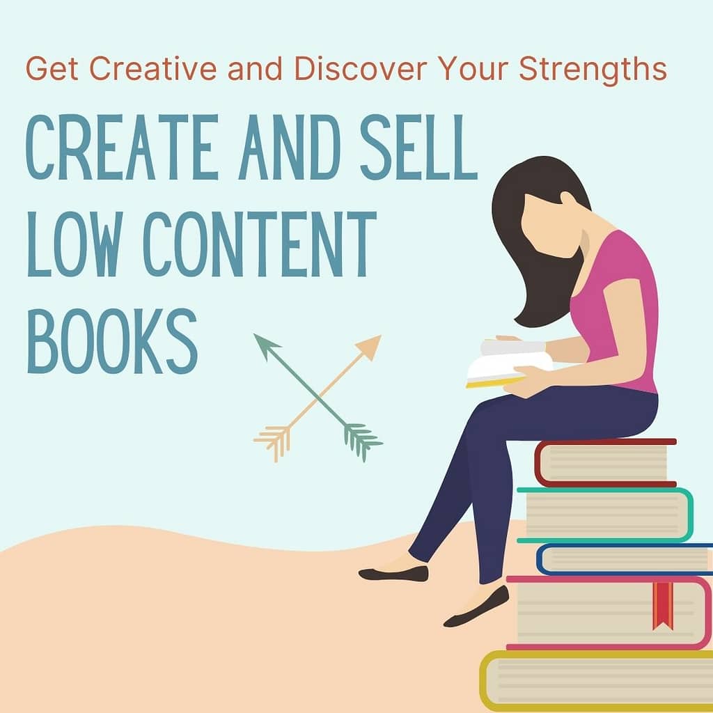 create and sell low content books
