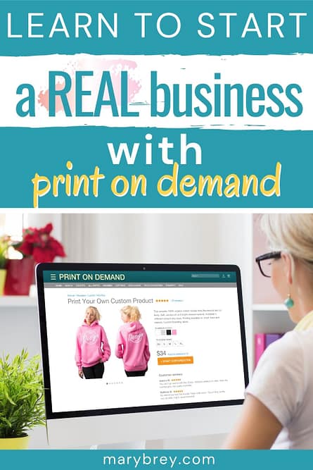 learn to start a real business with print on demand