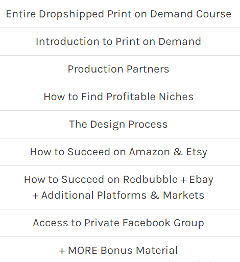 all you need to start a print on demand business